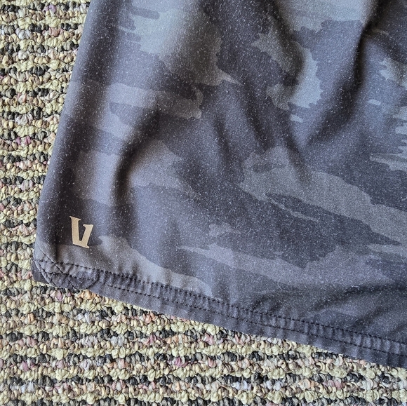 Vuori Gray Camo Athletic Shorts - Picture 4 of 8
